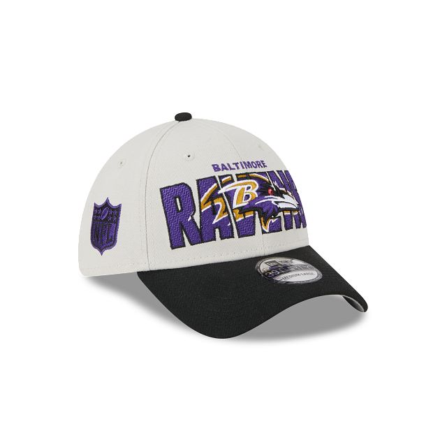 Baltimore Ravens 2023 Draft 39THIRTY Stretch Fit Hat sold by New Era