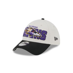 Baltimore Ravens 2023 Draft 39THIRTY Stretch Fit Hat sold by New Era
