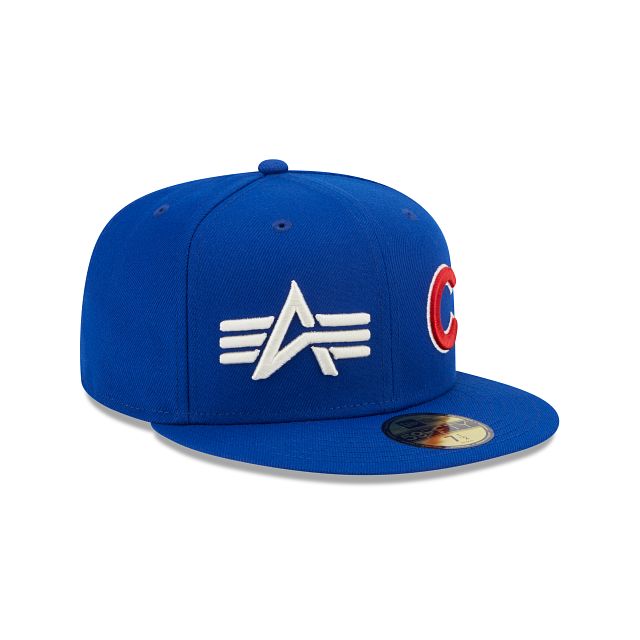Alpha Industries X Chicago Cubs Dual Logo 59FIFTY Fitted Hat sold by New Era product image thumbnail 3