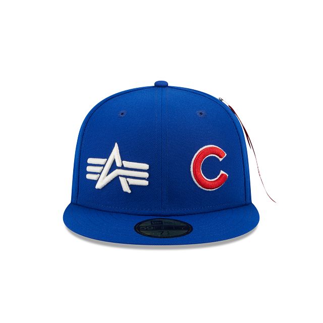 Alpha Industries X Chicago Cubs Dual Logo 59FIFTY Fitted Hat sold by New Era product image thumbnail 2