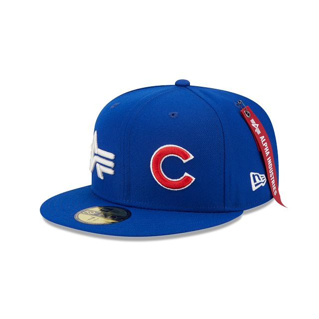 Alpha Industries X Chicago Cubs Dual Logo 59FIFTY Fitted Hat sold by New Era