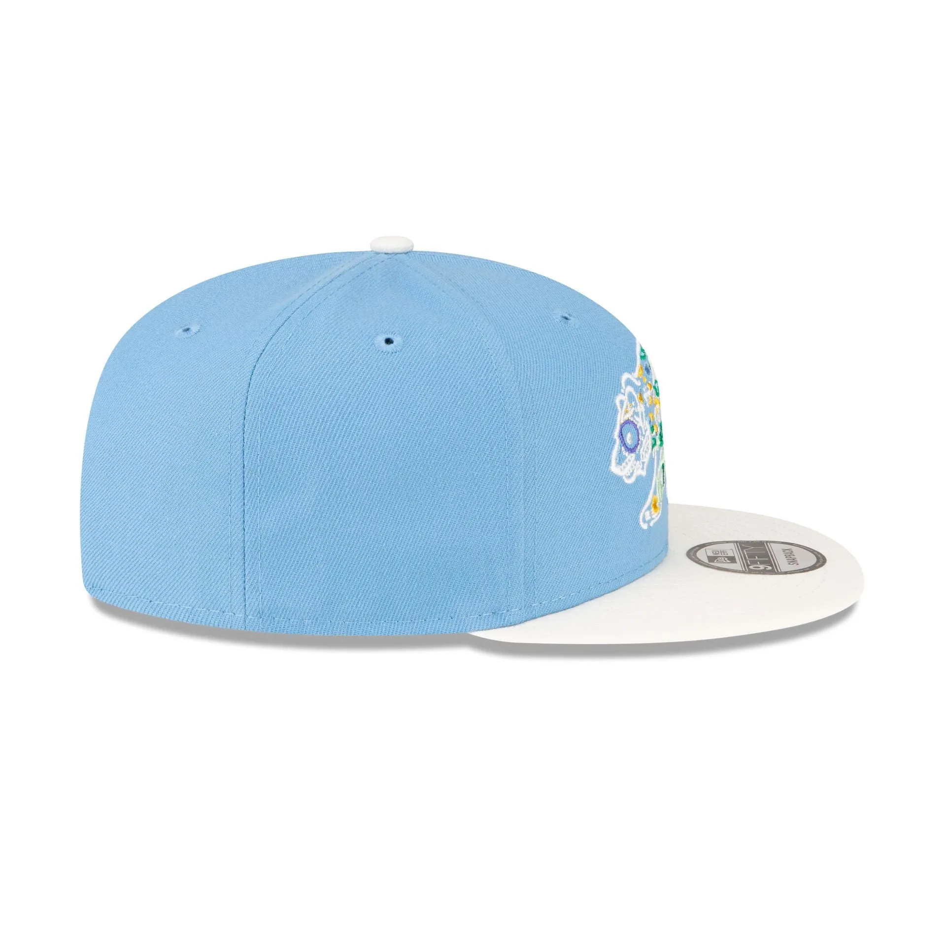 Day of the Dead Bear Sky Blue 9FIFTY Snapback Hat sold by New Era product image thumbnail 5