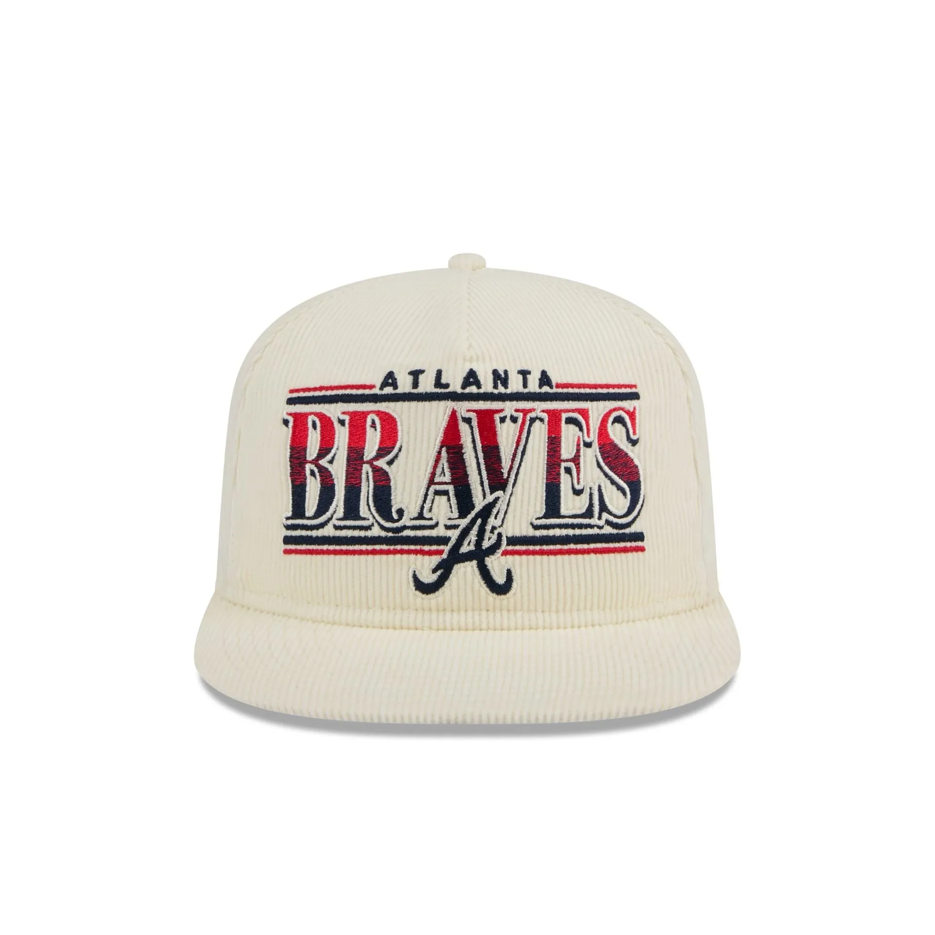 Atlanta Braves Throwback Corduroy Golfer Hat sold by New Era product image thumbnail 2