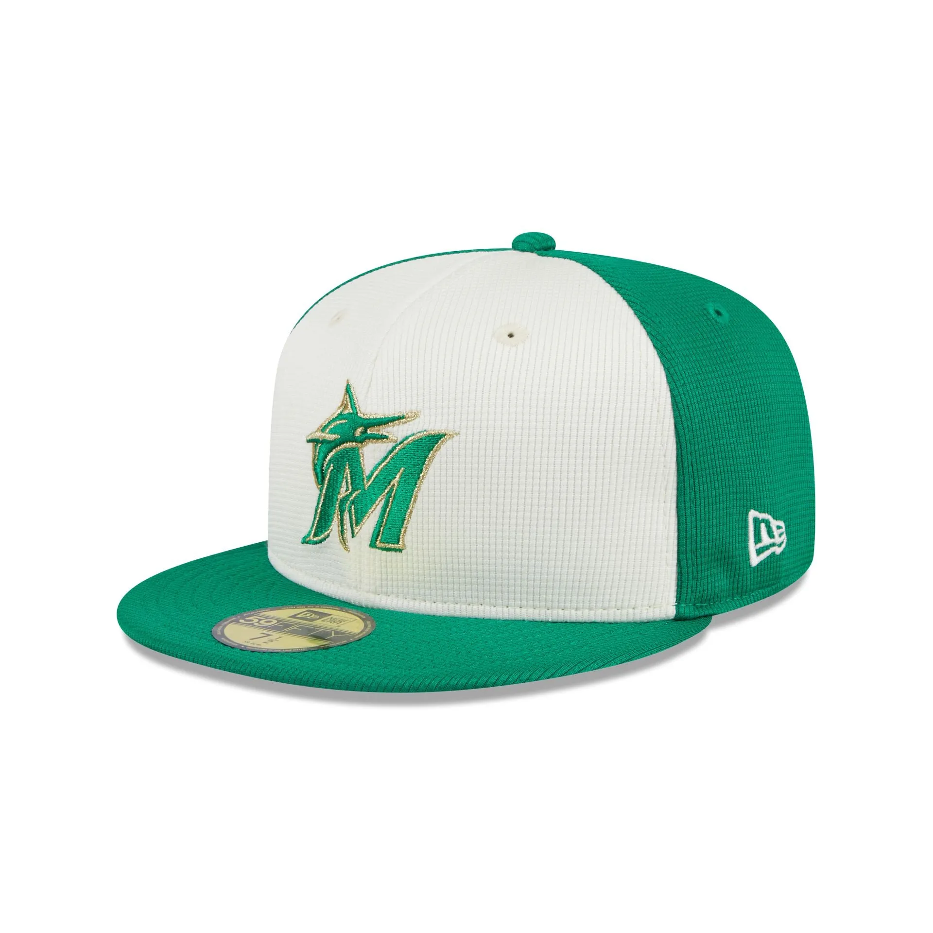 Miami Marlins St. Patrick's Day 2024 59FIFTY Fitted Hat sold by New Era