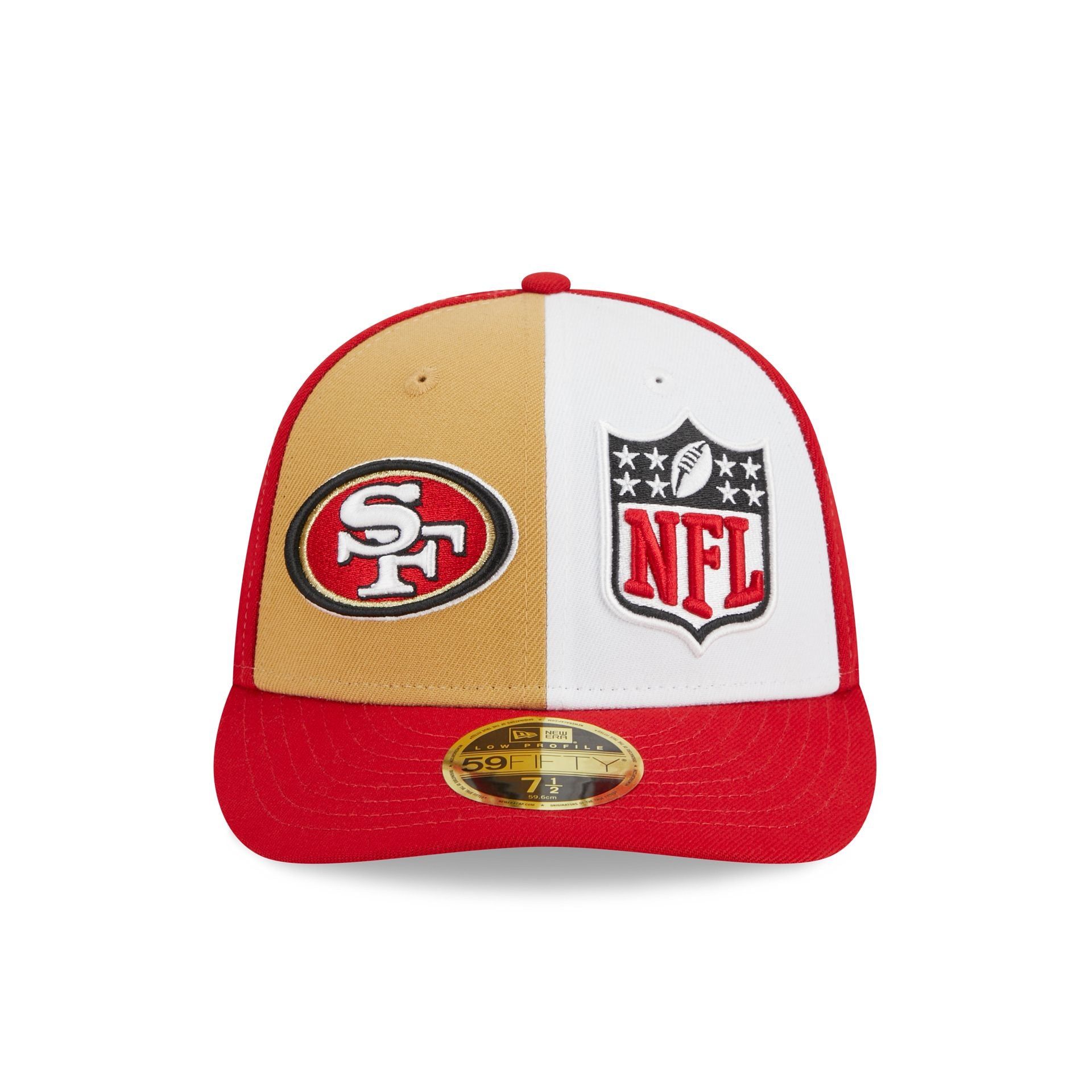 San Francisco 49ers 2023 Sideline Low Profile 59FIFTY Fitted Hat sold by New Era product image thumbnail 2
