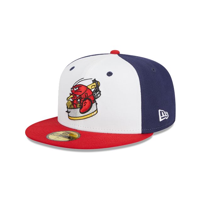 Portland Sea Dogs Theme Night Blue 59FIFTY Fitted Hat sold by New Era