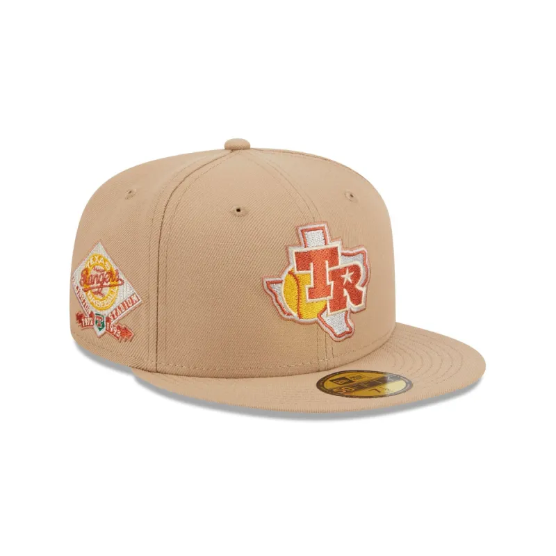 Texas Rangers Autumn Flannel 59FIFTY Fitted Hat sold by New Era