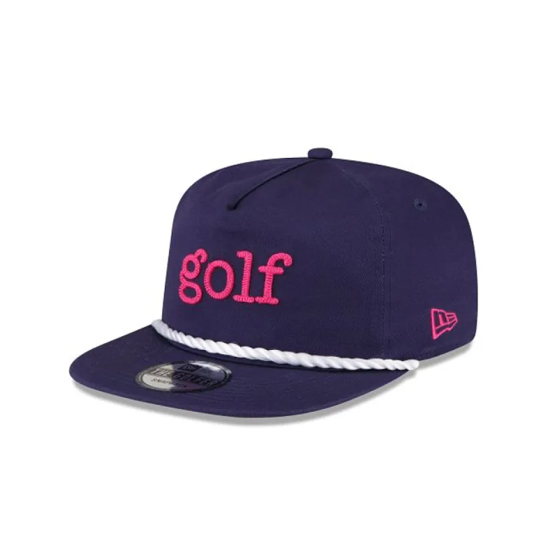 New Era Golf Navy Golfer Hat sold by New Era