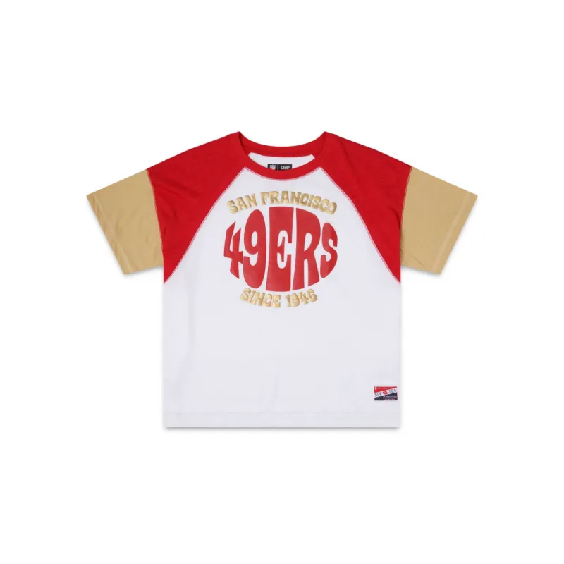 San Francisco 49ers Throwback Women's T-Shirt sold by New Era
