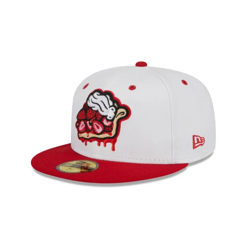 Lehigh Valley IronPigs Theme Night White 59FIFTY Fitted Hat sold by New Era
