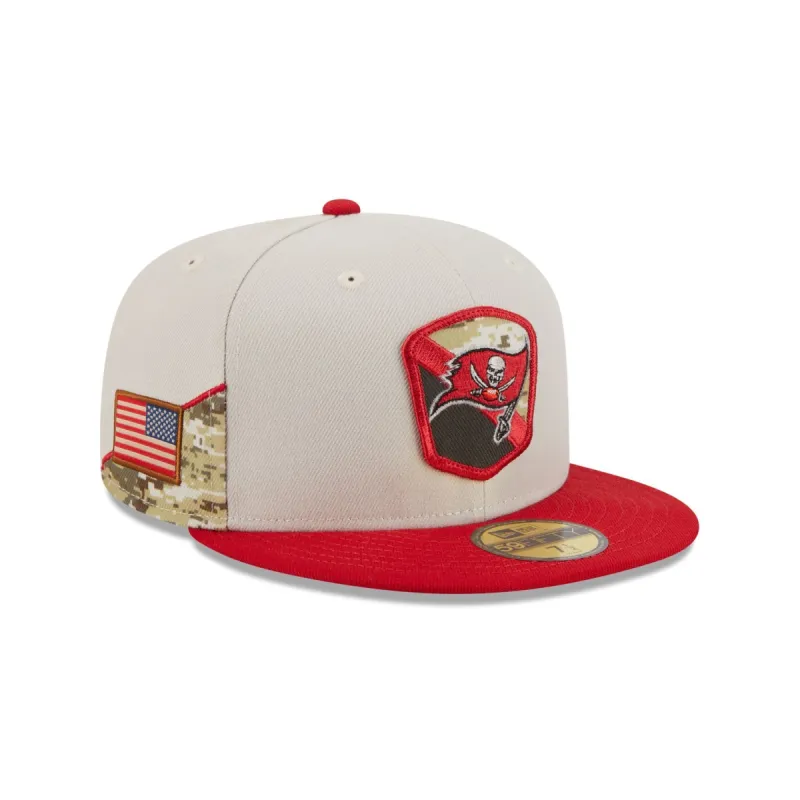 Tampa Bay Buccaneers 2023 Salute to Service 59FIFTY Fitted Hat sold by New Era
