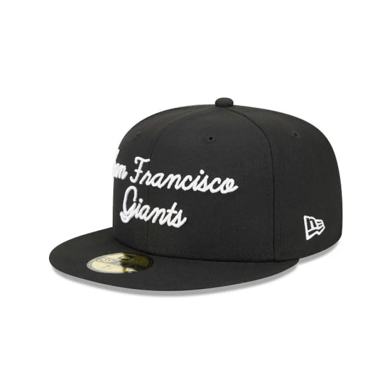 San Francisco Giants Fairway Script 59FIFTY Fitted Hat sold by New Era
