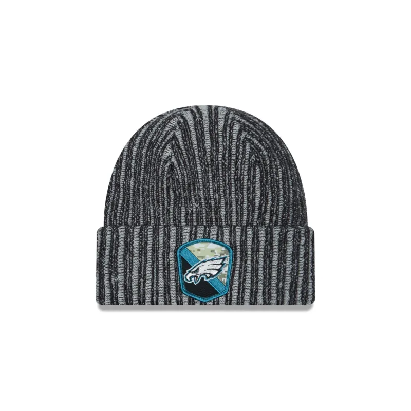 Philadelphia Eagles 2023 Salute to Service Knit Hat sold by New Era