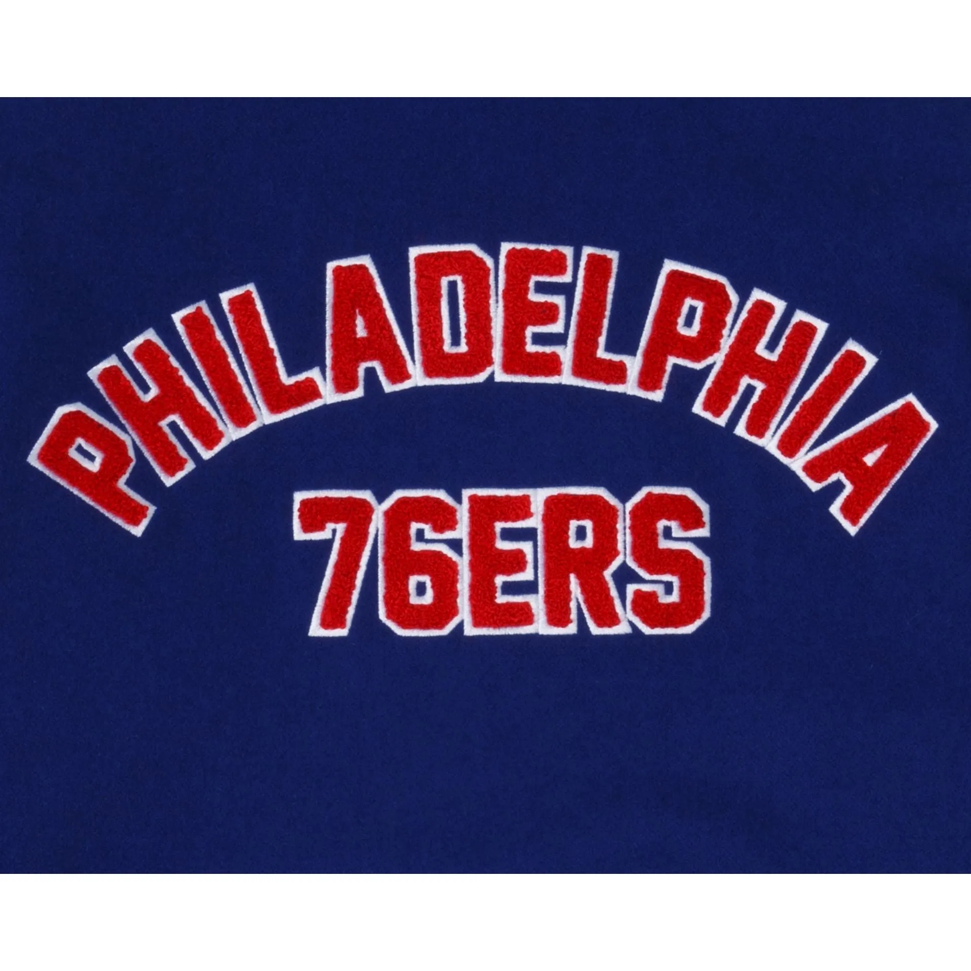 Philadelphia 76ers Blue Varsity Jacket sold by New Era product image thumbnail 4