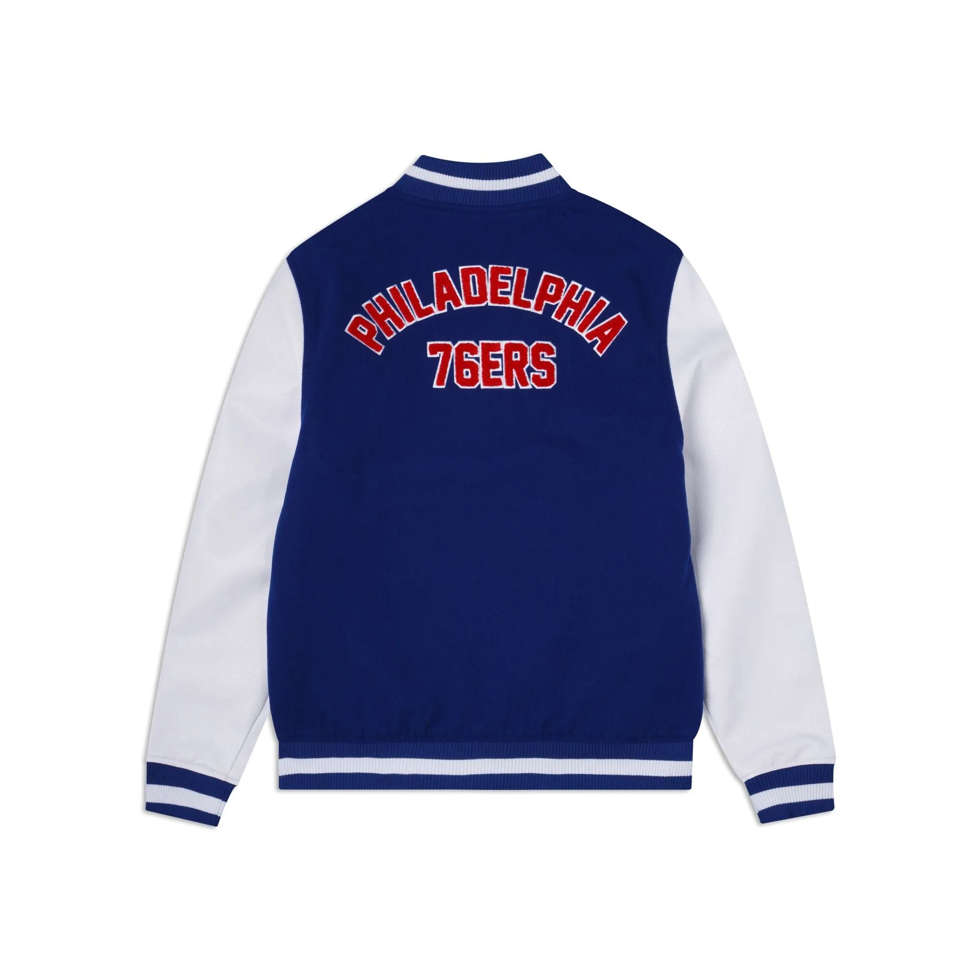 Philadelphia 76ers Blue Varsity Jacket sold by New Era product image thumbnail 2