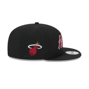 Miami Heat Script 9FIFTY Snapback Hat sold by New Era