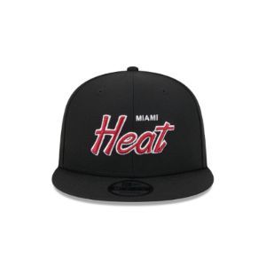 Miami Heat Script 9FIFTY Snapback Hat sold by New Era