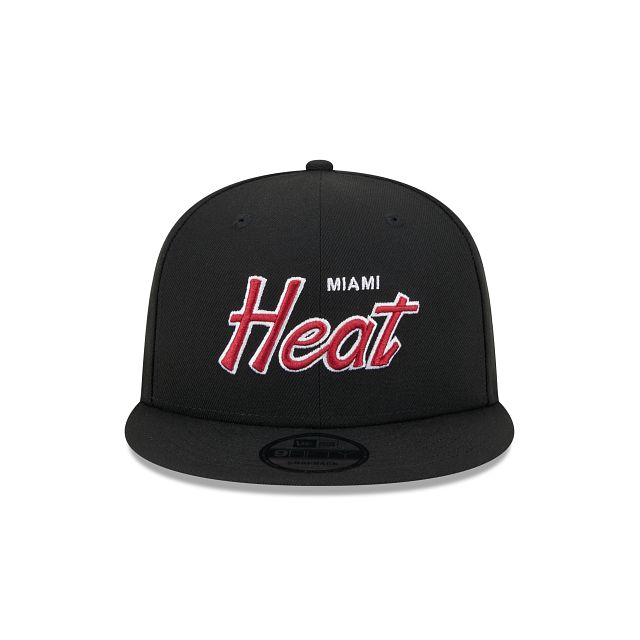 Miami Heat Script 9FIFTY Snapback Hat sold by New Era product image thumbnail 2