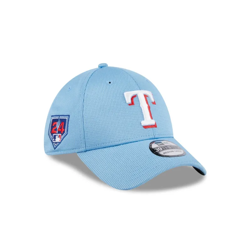 Texas Rangers 2024 Spring Training 39THIRTY Stretch Fit Hat sold by New Era
