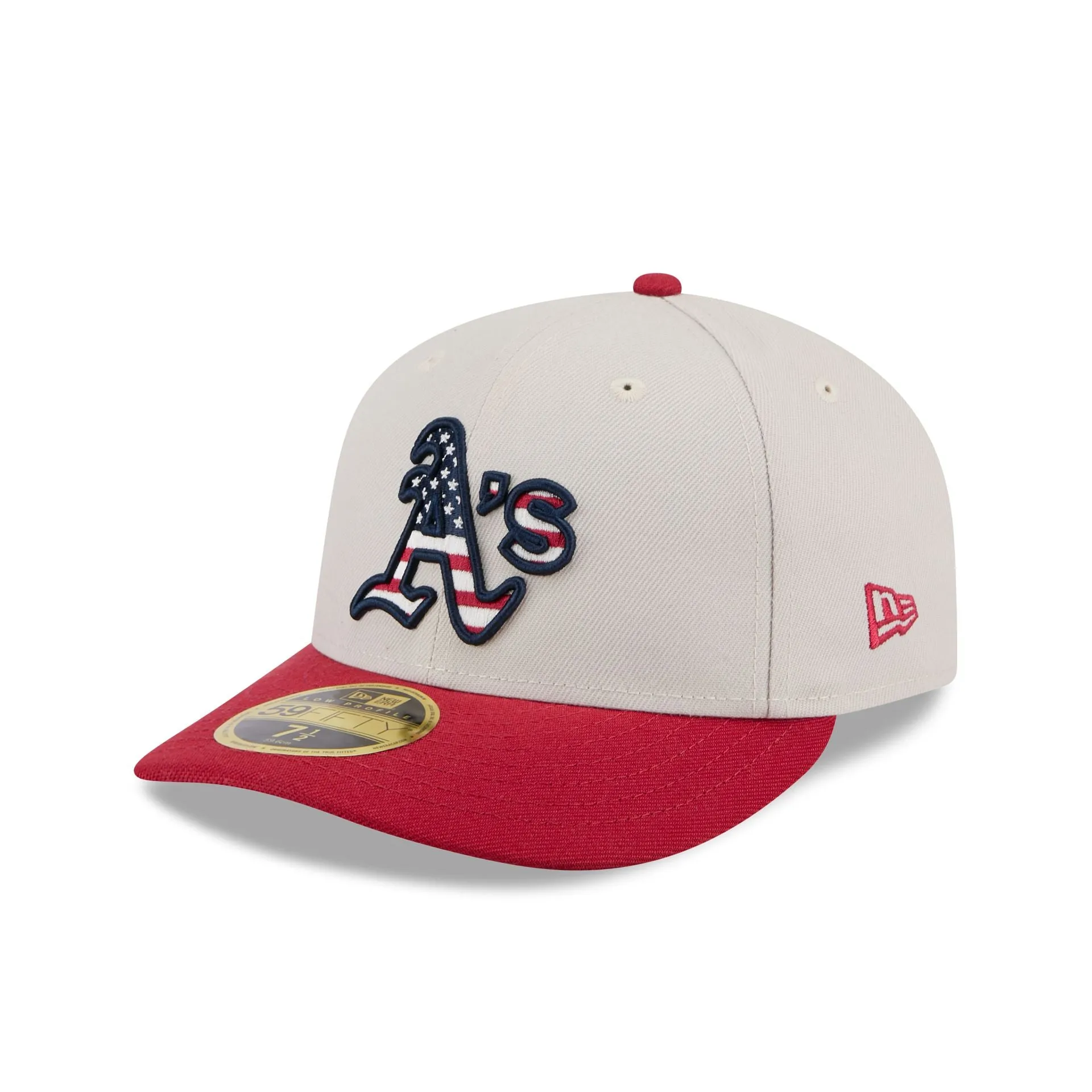 Oakland Athletics Independence Day 2024 Low Profile 59FIFTY Fitted Hat sold by New Era product image thumbnail 3