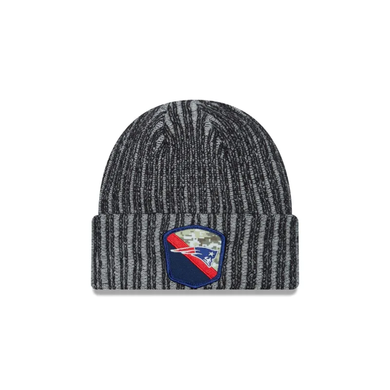 New England Patriots 2023 Salute to Service Knit Hat sold by New Era