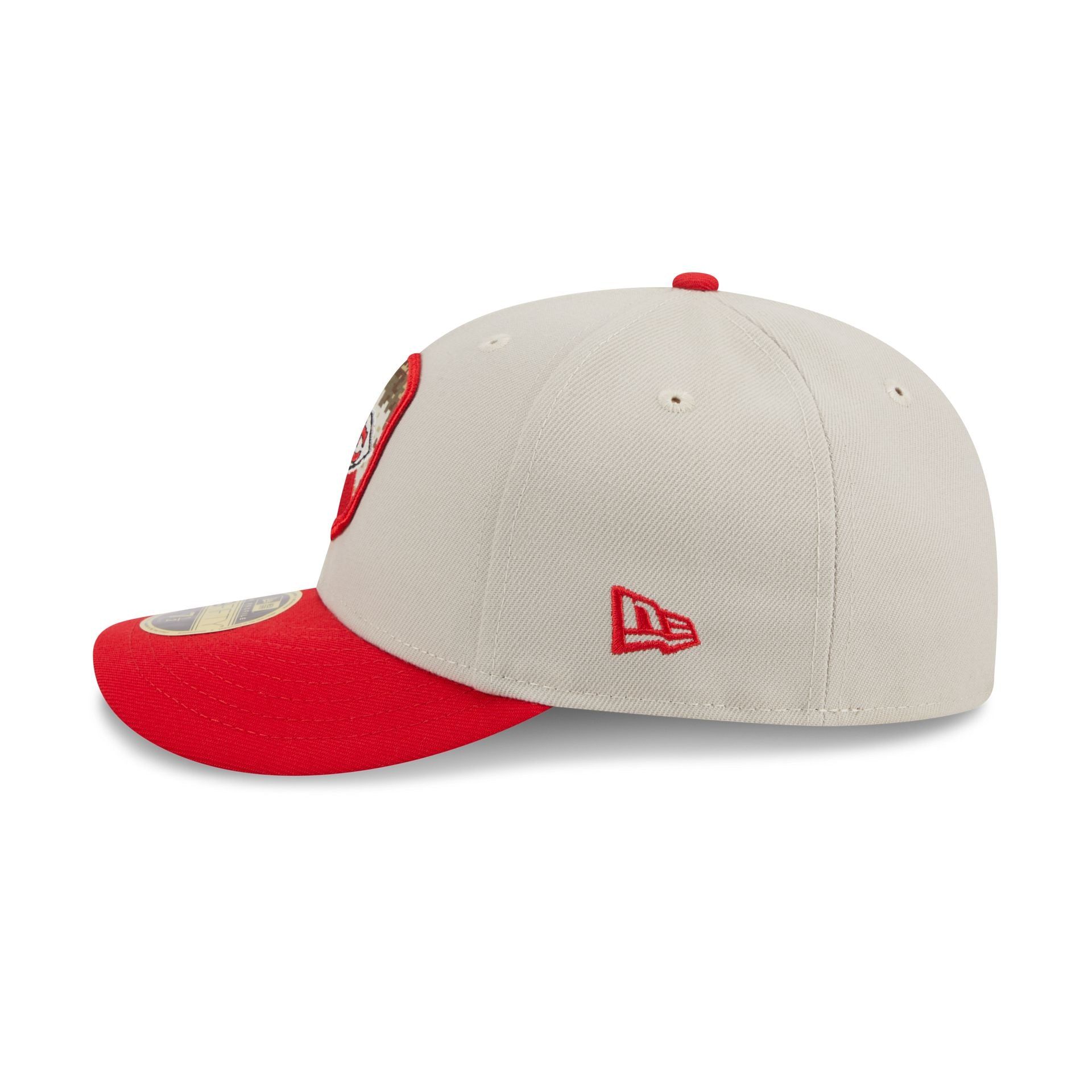 Kansas City Chiefs 2023 Salute to Service Low Profile 59FIFTY Fitted Hat sold by New Era product image thumbnail 5