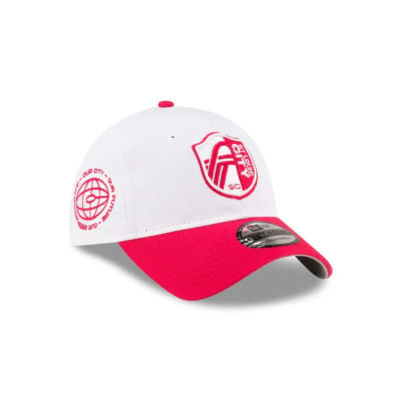 St. Louis City SC 2024 Jersey Hook 9TWENTY Adjustable Hat sold by New Era
