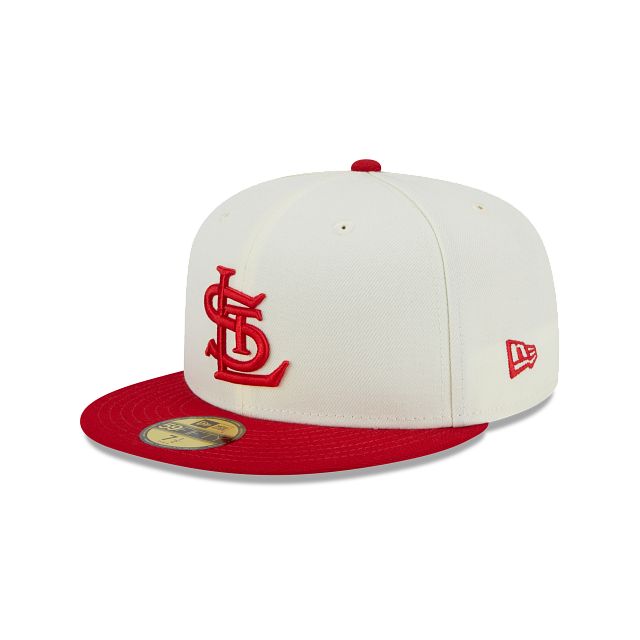 St. Louis Cardinals Throwback White 59FIFTY Fitted Hat sold by New Era product image thumbnail 3