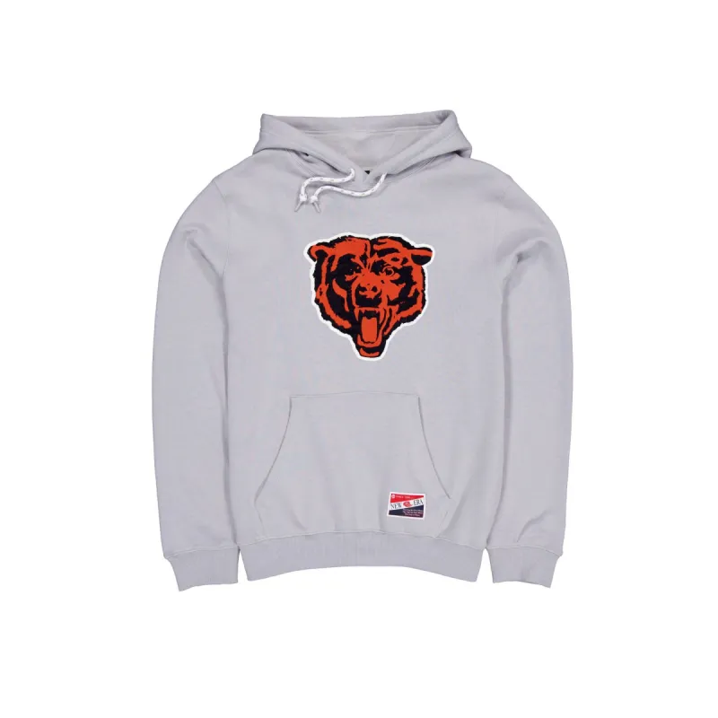 Chicago Bears Throwback Gray Hoodie sold by New Era