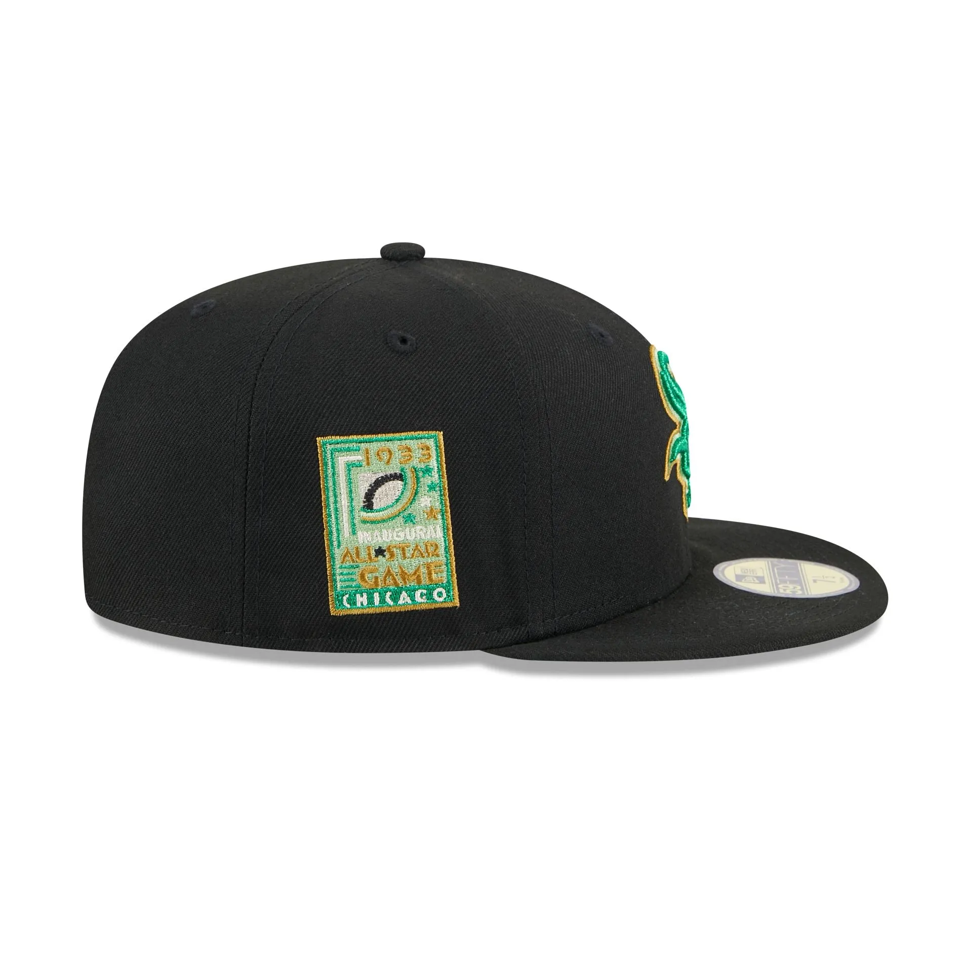 Chicago White Sox Metallic Green Pop 59FIFTY Fitted Hat sold by New Era product image thumbnail 4