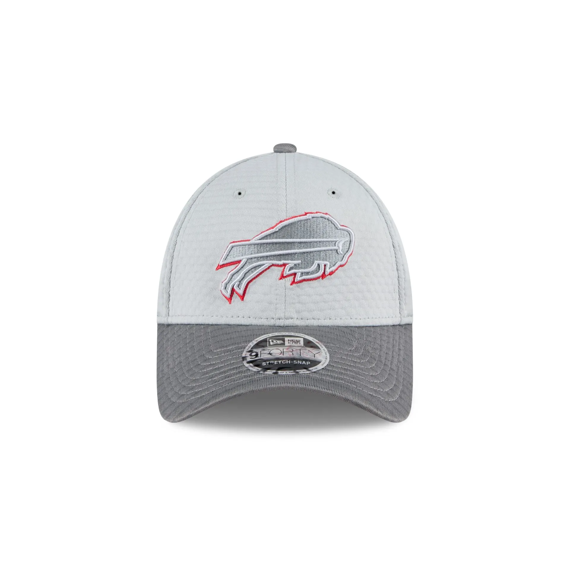 Buffalo Bills 2024 Training Gray 9FORTY Stretch-Snap Hat sold by New Era product image thumbnail 2
