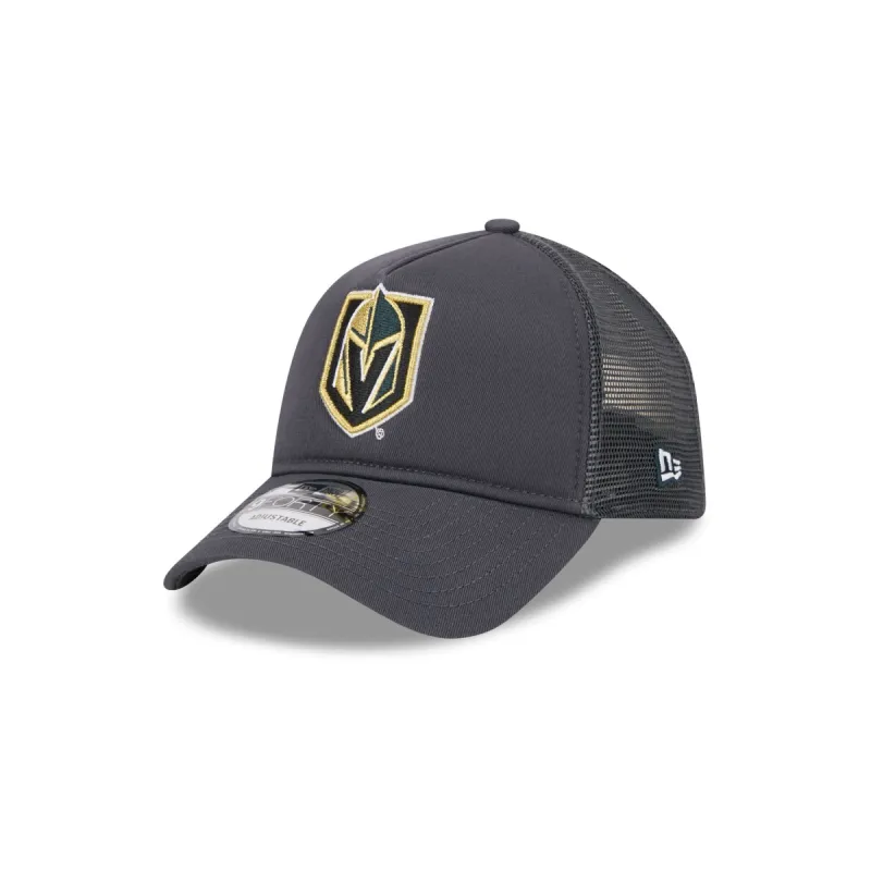 Vegas Golden Knights 9FORTY A-Frame Trucker Hat sold by New Era