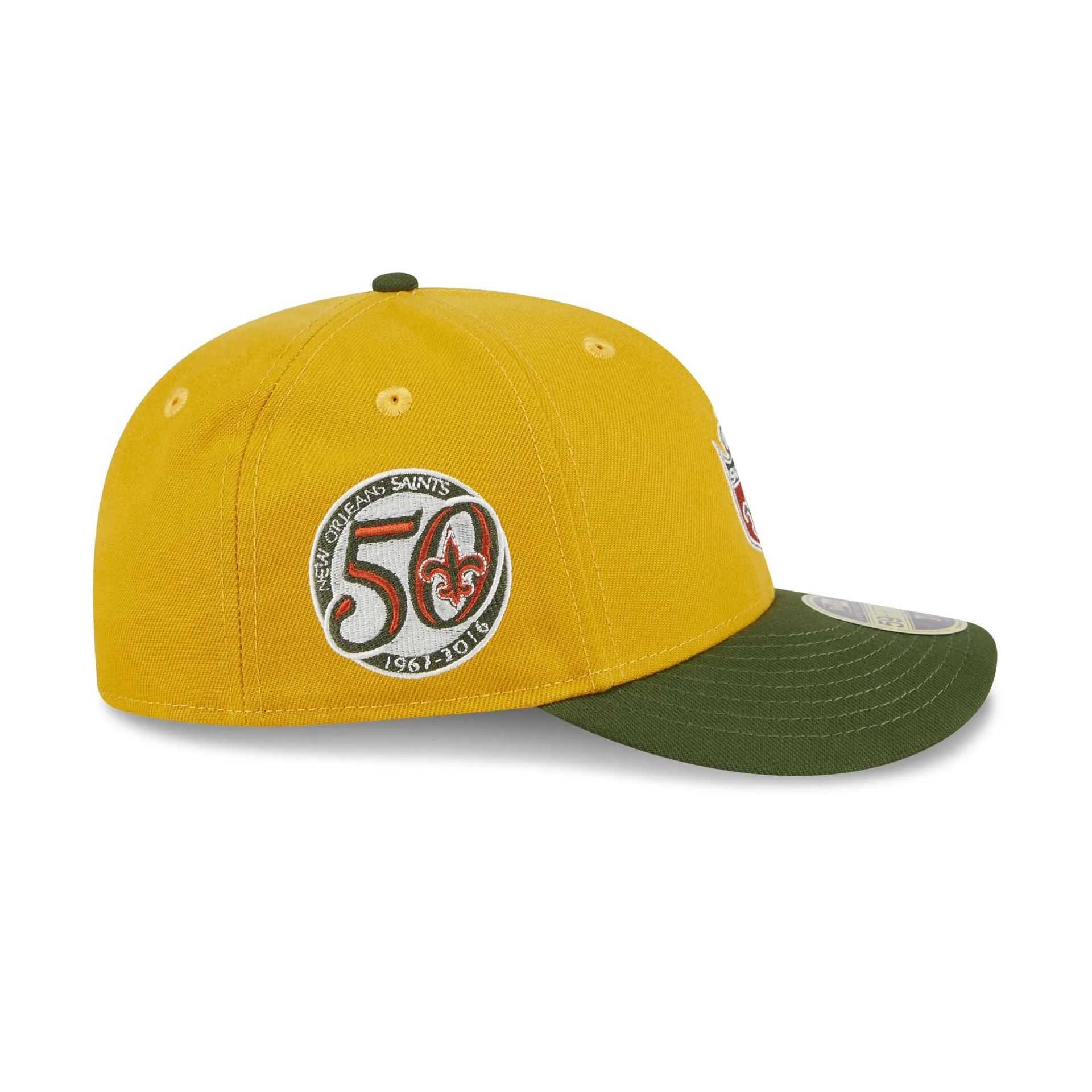 New Orleans Saints Cinnamon Sage Low Profile 59FIFTY Fitted Hat sold by New Era product image thumbnail 4