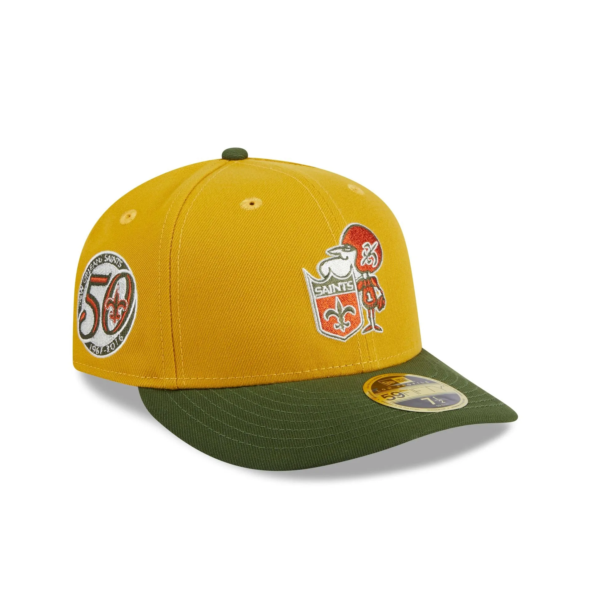 New Orleans Saints Cinnamon Sage Low Profile 59FIFTY Fitted Hat sold by New Era