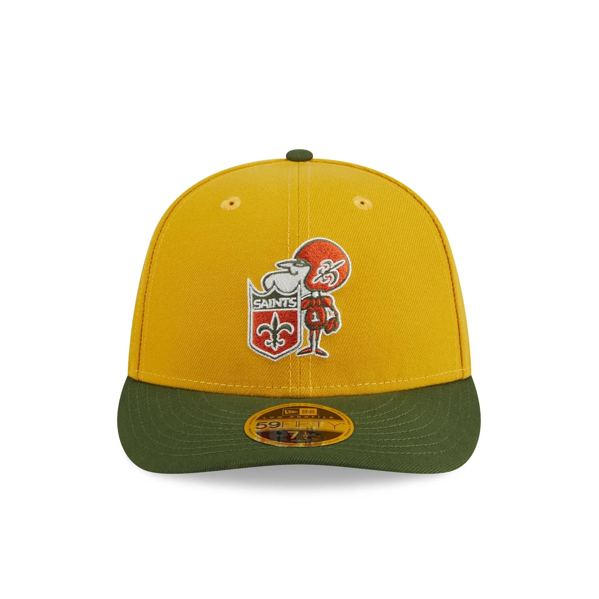 New Orleans Saints Cinnamon Sage Low Profile 59FIFTY Fitted Hat sold by New Era product image thumbnail 2