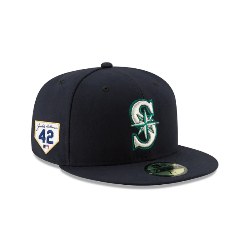 Seattle Mariners Jackie Robinson Day 2024 59FIFTY Fitted Hat sold by New Era