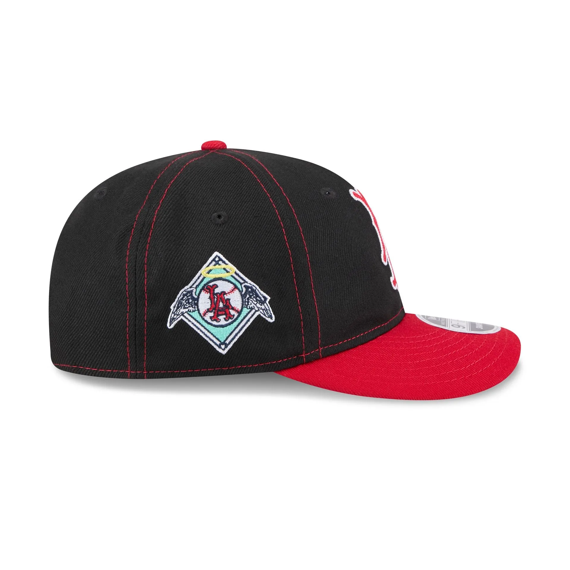 Los Angeles Angels Thunder Crown Retro Crown 9FIFTY Snapback Hat sold by New Era product image thumbnail 4