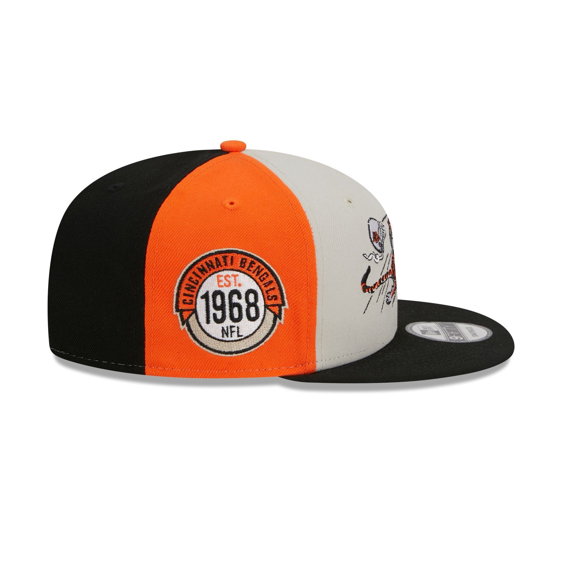Cincinnati Bengals 2023 Sideline Historic 9FIFTY Snapback Hat sold by New Era product image thumbnail 4