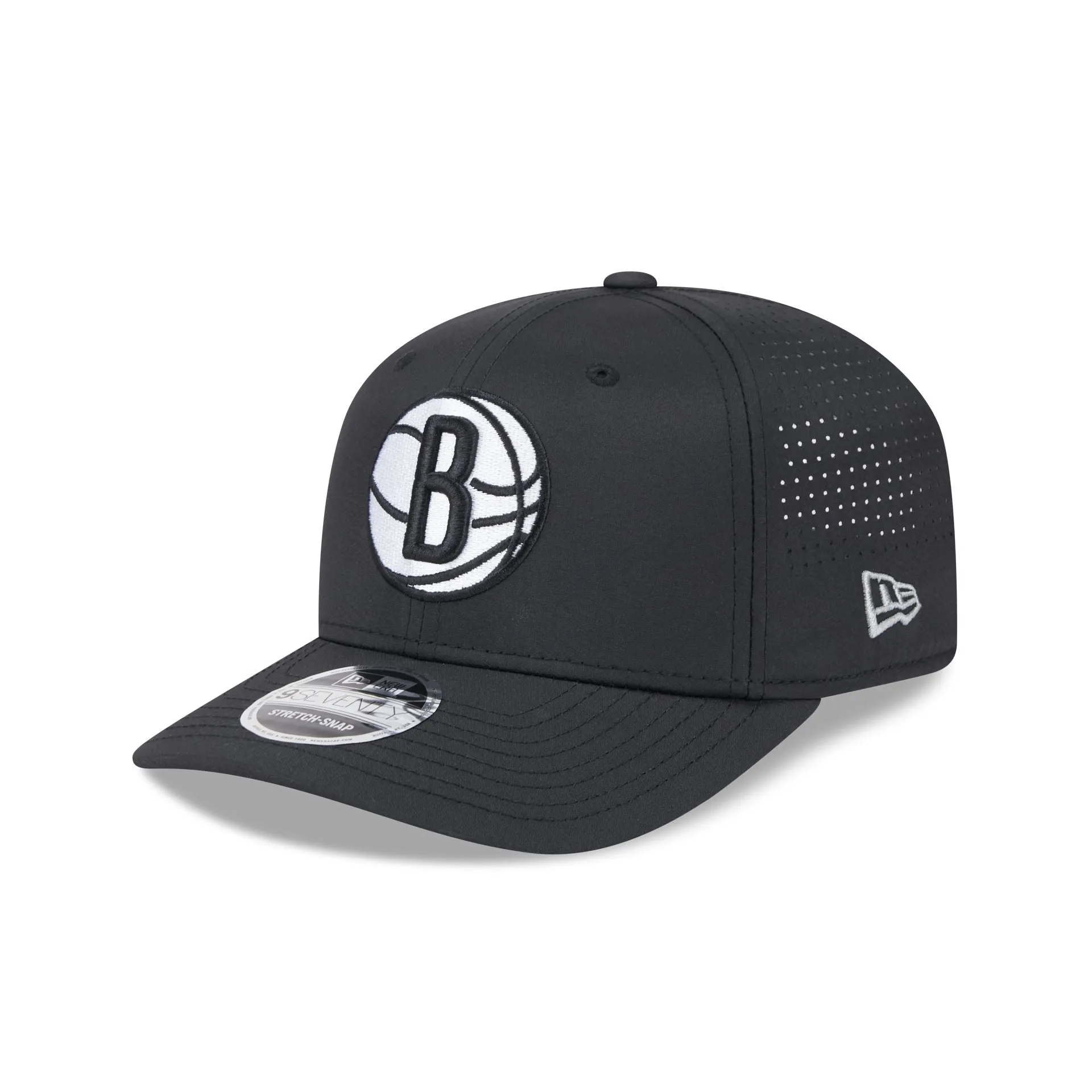 Brooklyn Nets Perform 9SEVENTY Stretch-Snap Hat sold by New Era
