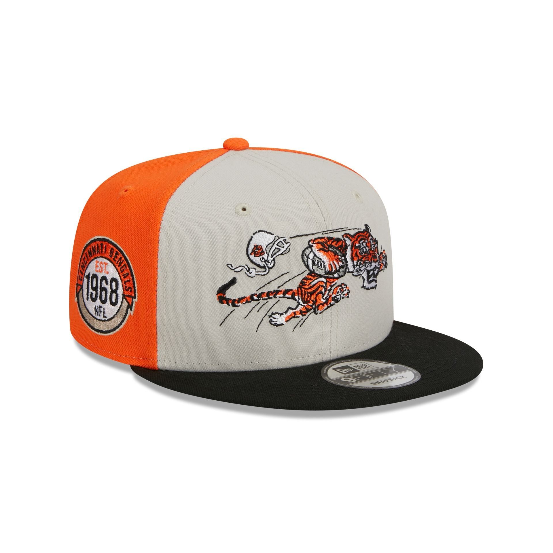 Cincinnati Bengals 2023 Sideline Historic 9FIFTY Snapback Hat sold by New Era
