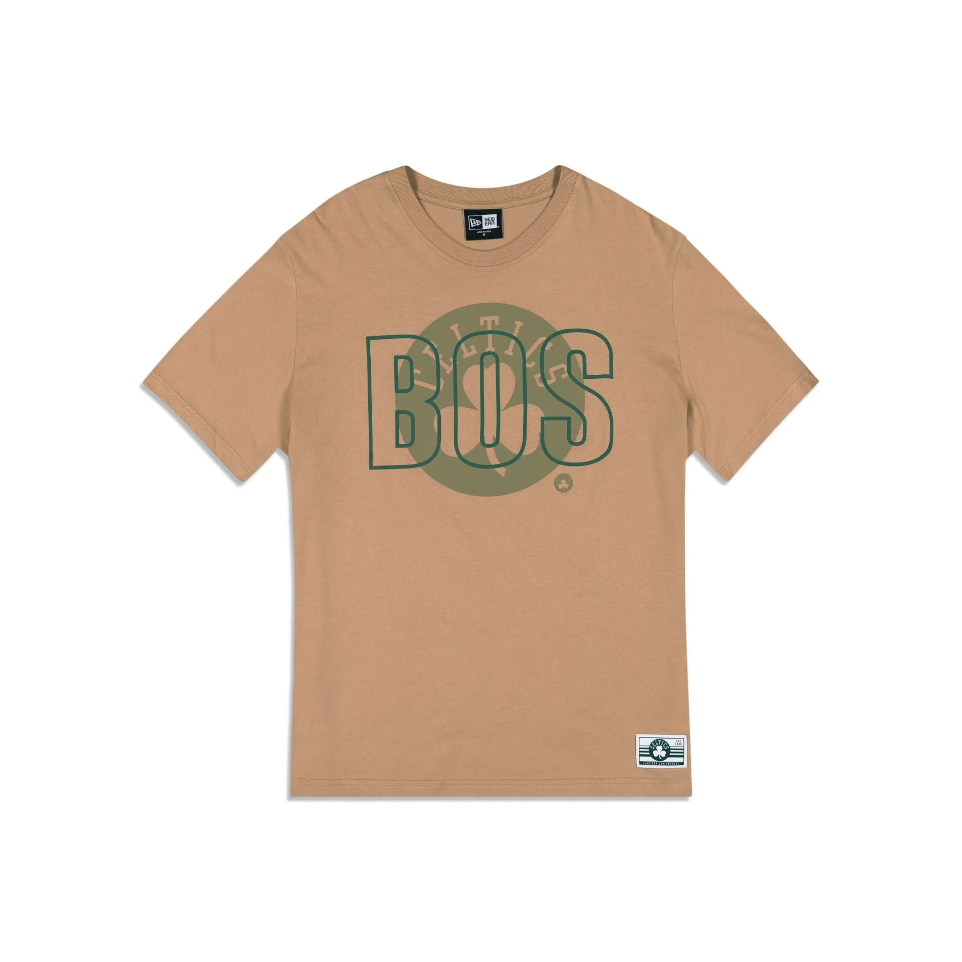 Boston Celtics 2023 City Edition Tan T-Shirt sold by New Era