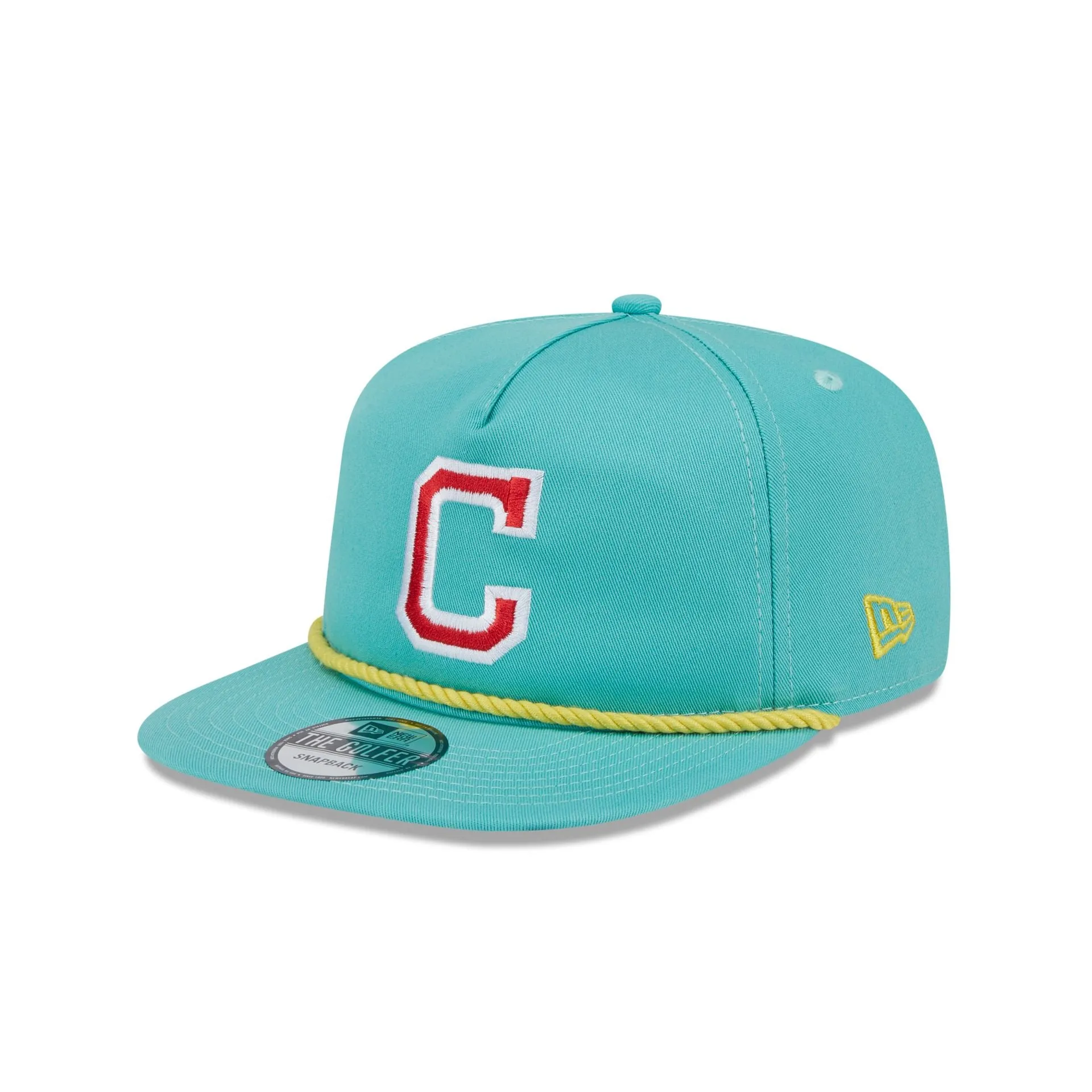 Cleveland Guardians Clear Mint Golfer Hat sold by New Era