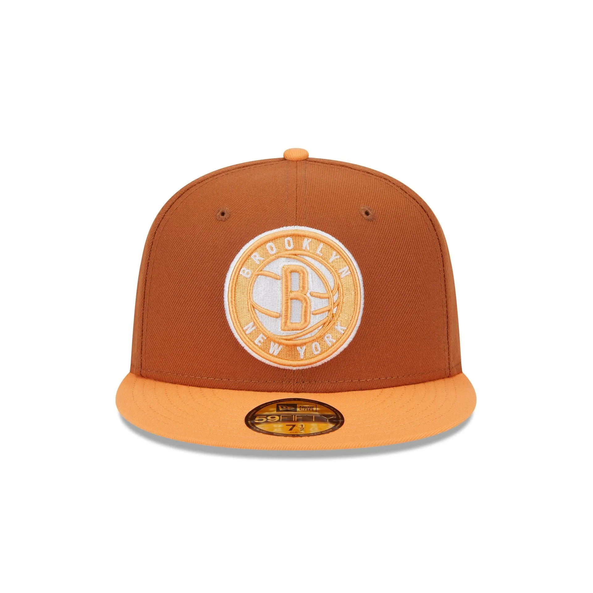 Brooklyn Nets Color Pack Earthy Brown 59FIFTY Fitted Hat sold by New Era product image thumbnail 2