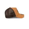 New Era Cap Brown Duck Canvas 9FORTY A-Frame Trucker sold by New Era