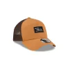 New Era Cap Brown Duck Canvas 9FORTY A-Frame Trucker sold by New Era