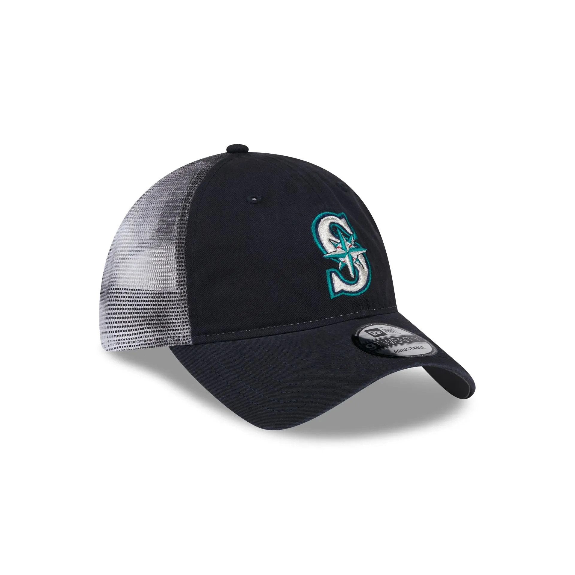Seattle Mariners Slick 9TWENTY Trucker Hat sold by New Era product image thumbnail 3