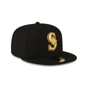 Seattle Mariners Slate 59FIFTY Fitted Hat sold by New Era
