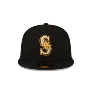 Seattle Mariners Slate 59FIFTY Fitted Hat sold by New Era