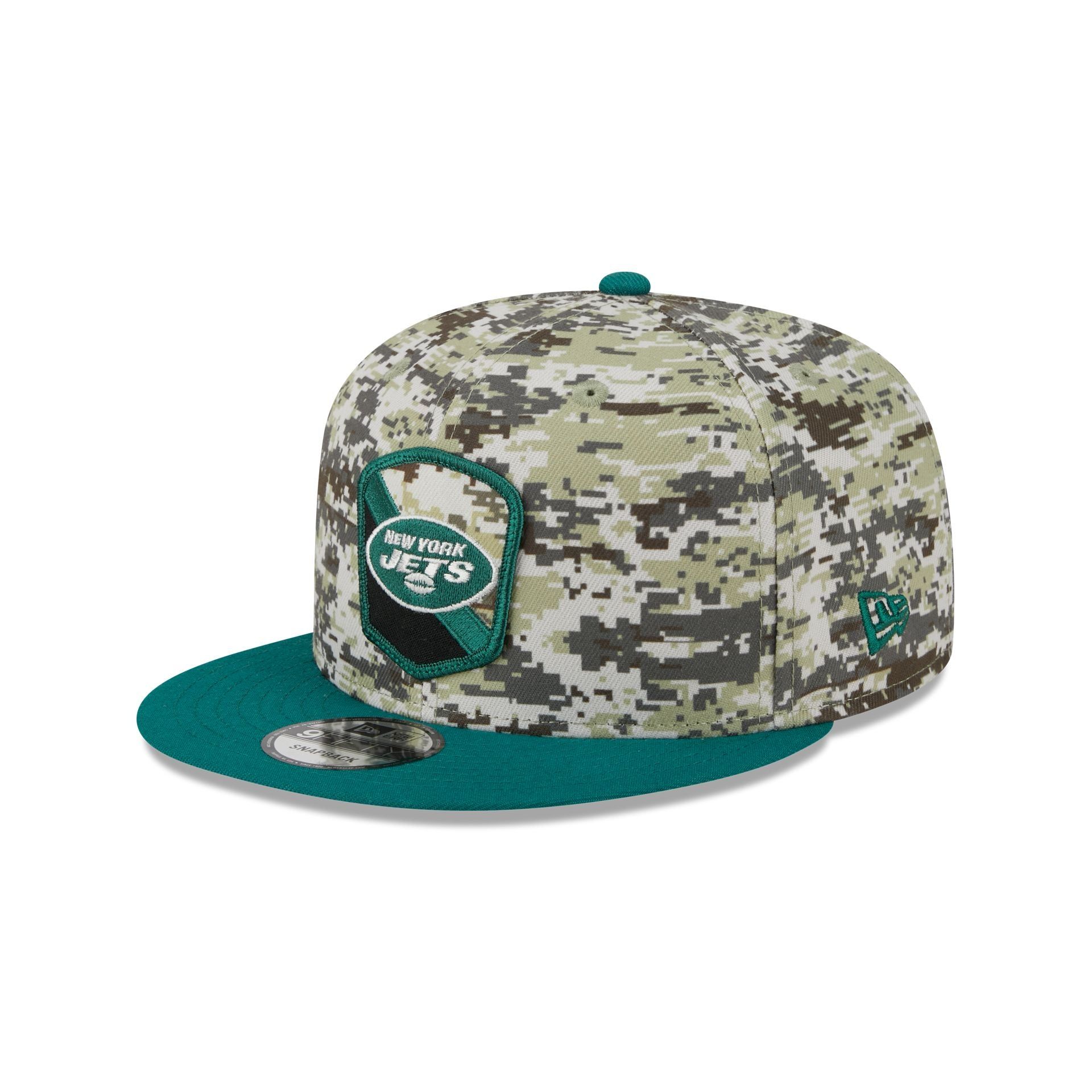 New York Jets 2023 Salute to Service Camo 9FIFTY Snapback Hat sold by New Era product image thumbnail 3