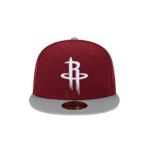 Houston Rockets Color Pack Red 59FIFTY Fitted Hat sold by New Era